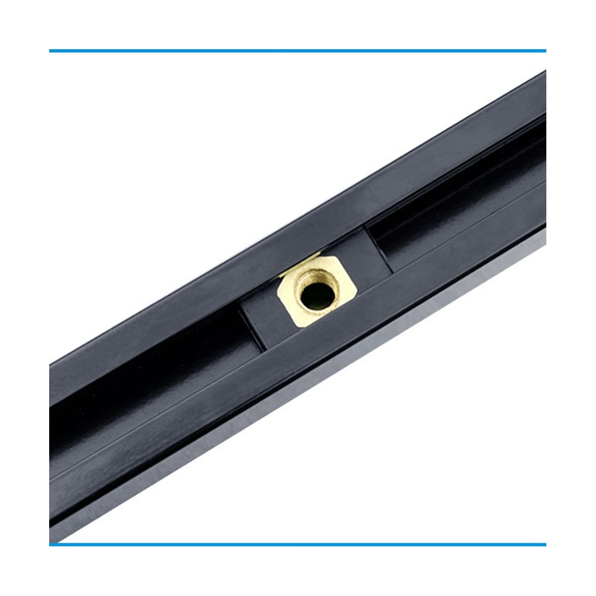 8Pcs Kayak Side Mount Slide Track Rail Sliders Fishing Rod Pole Holder Mounting Base Sliding Nut