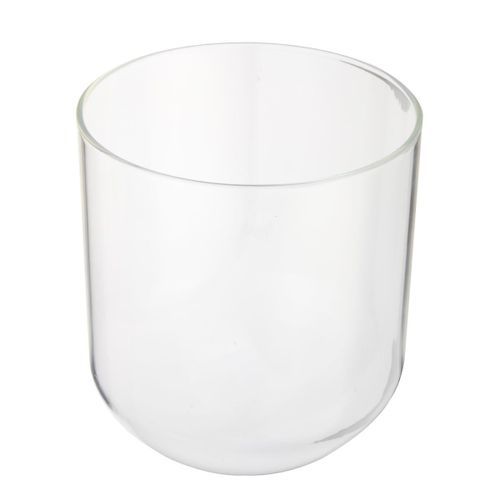 Clear Glass Dome Shade Cover Case W/ Wooden Tray Home Wedding Christmas Decor