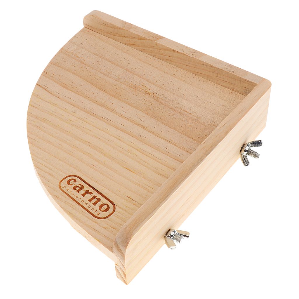 Pet Wooden Stand Perch Platform For Hamster Gerbil Rat
