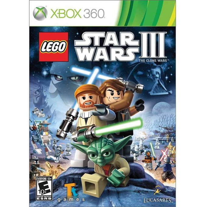 STAR WARS III:THE CLONE WARS XBOX 360