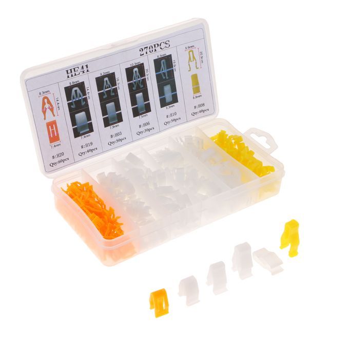 270 Pieces Car Console Instrument Panel Dash Dashboard Trim Retainer