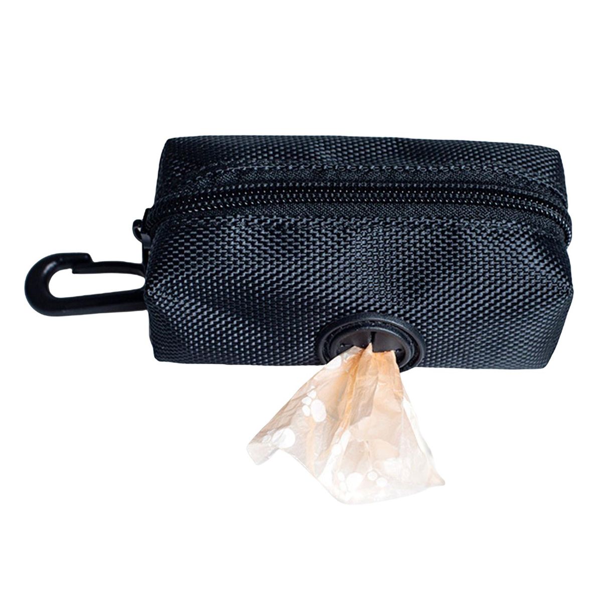 2Pcs Dog Poop Waste Bag Dispenser Holder Poo Bags Doggy Black Purple