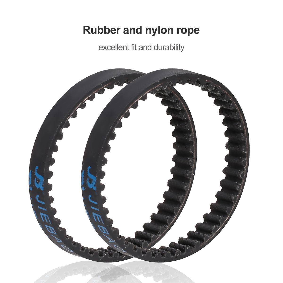 2PCS 132mm Transmission Drive Belts Replacement For VS4-10