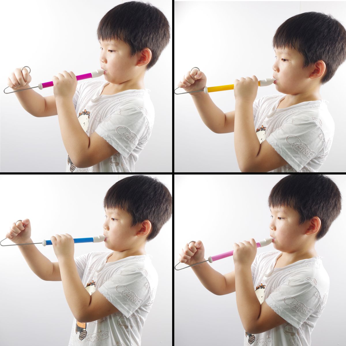 SW1-YL Kids Slide With Steel Sliding Rod Musical