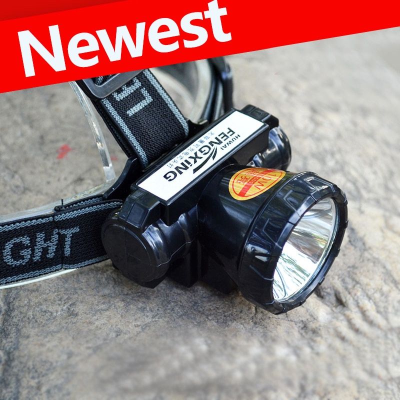 LED Headlamp Osram 5W Waterproof High Bright Built-in Lithium Battery Rechargeable Headlight + Charger 2 Modes Head Lamp Light BIL