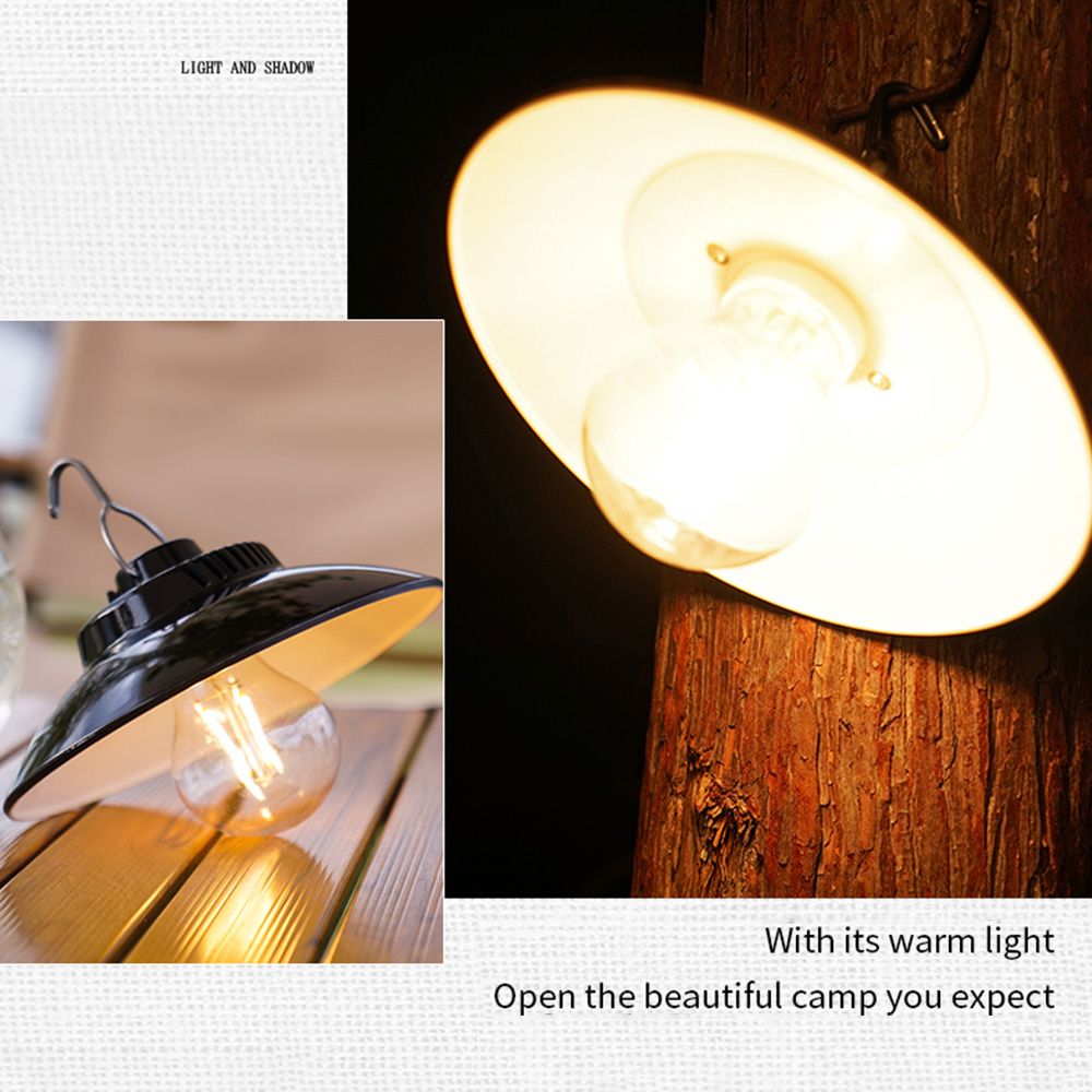 LED Portable Camping Light Typc-C Rechargeable IPX4