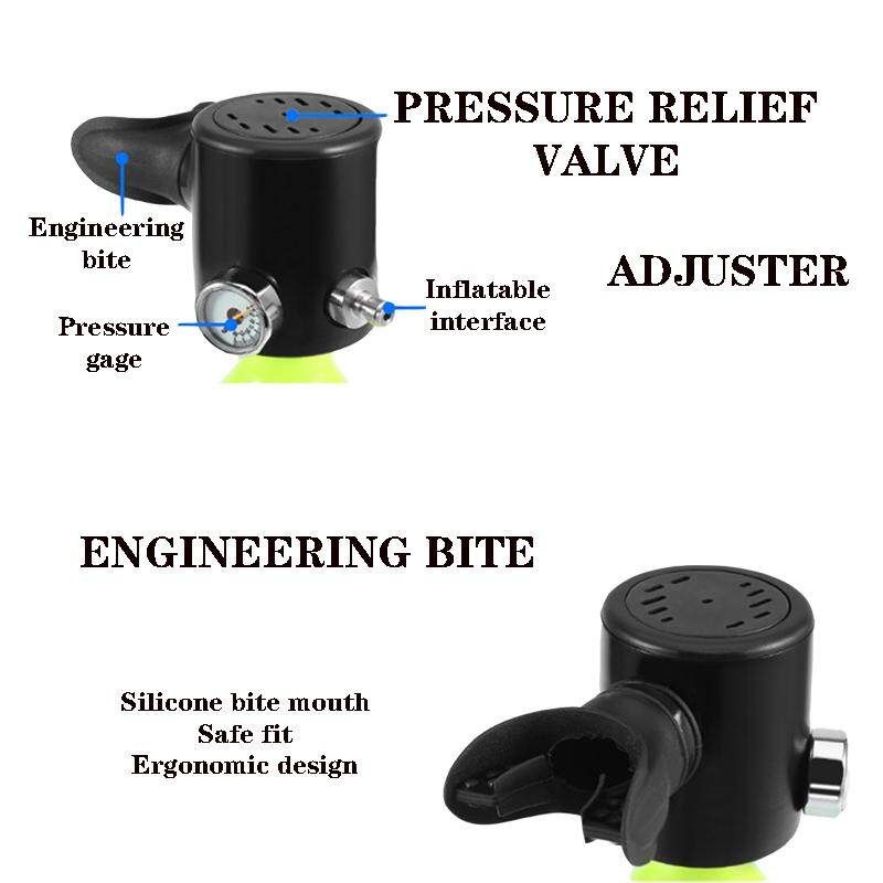 3.0 Cu.Ft / 85 Litters Diving Accessory For Underwater Breathing Device Scuba Oxygen Air For Outdoor Diving