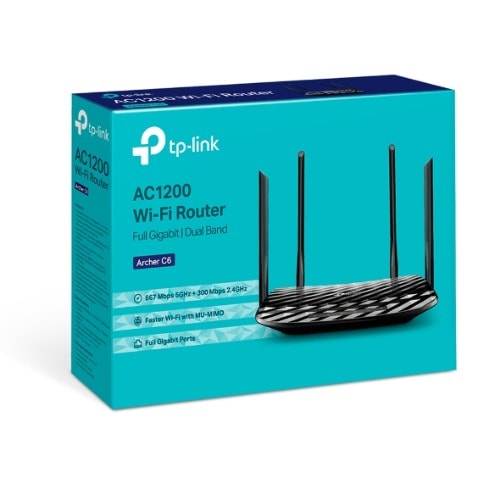 Archer C6 Ac1200 Wireless Mu-mimo Gigabit Router