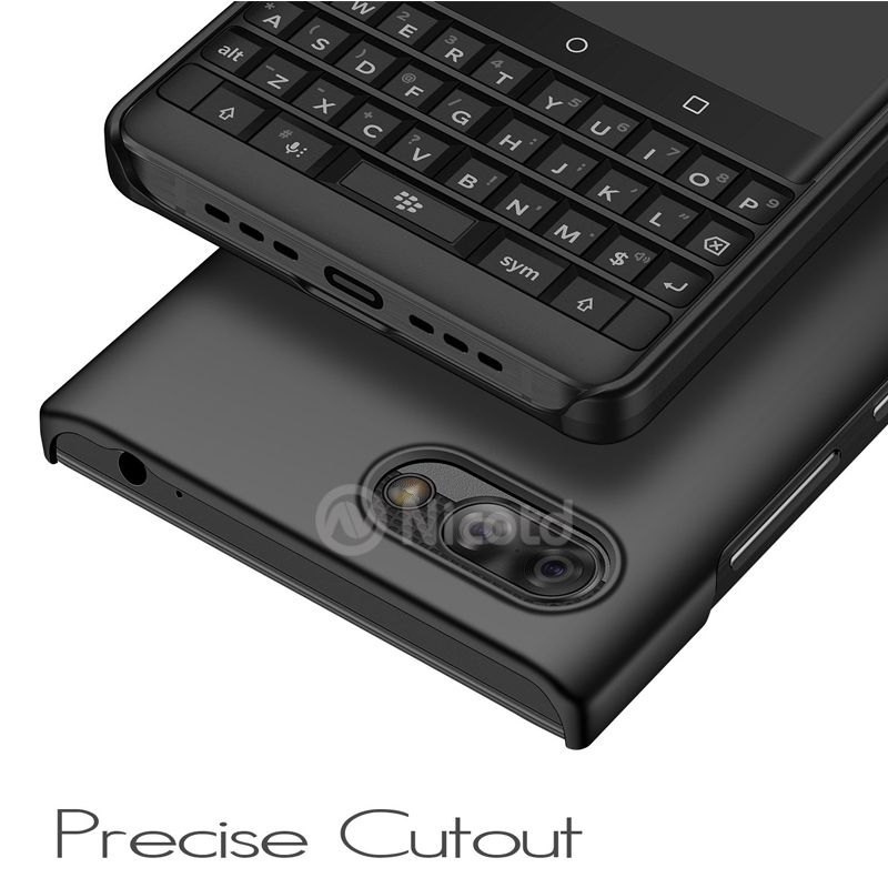 Back Case For Blackberry Keyone Key2 Slim Plastic Pc Cover
