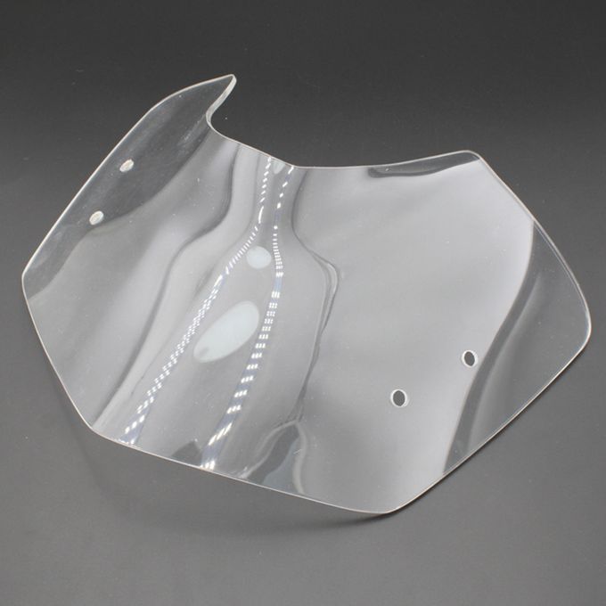 Extension Parts Front Windshield Glass Cover For BMW K1200R Black