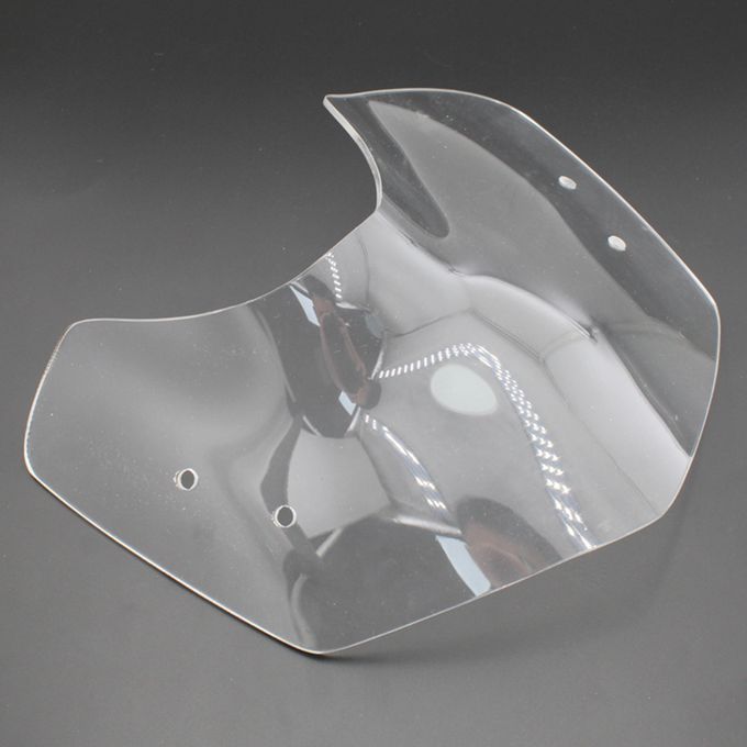 Extension Parts Front Windshield Glass Cover For BMW K1200R Black