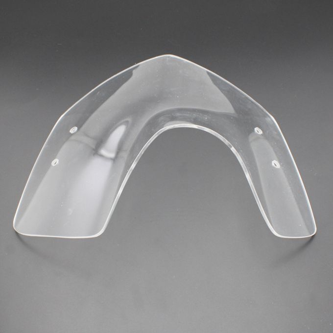 Extension Parts Front Windshield Glass Cover For BMW K1200R Black