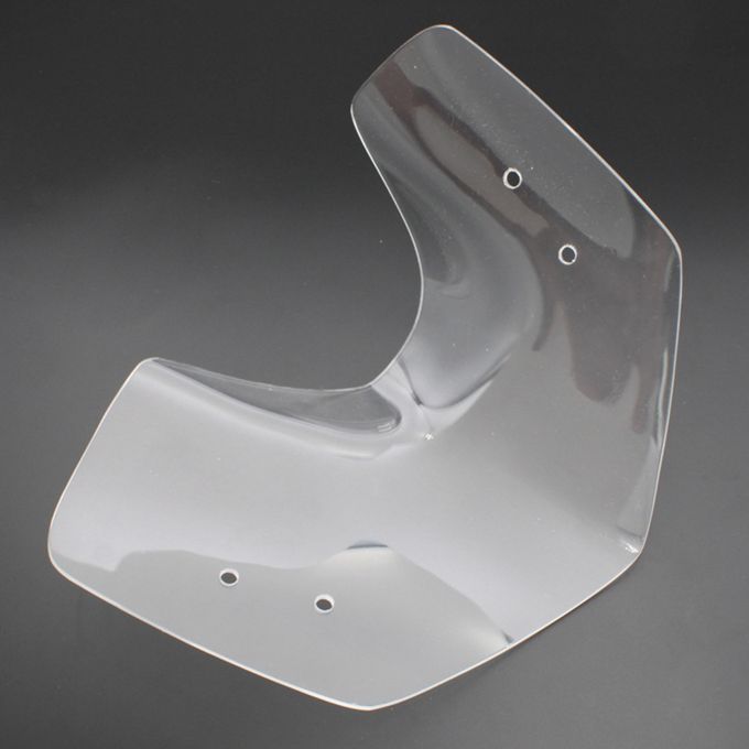 Extension Parts Front Windshield Glass Cover For BMW K1200R Black