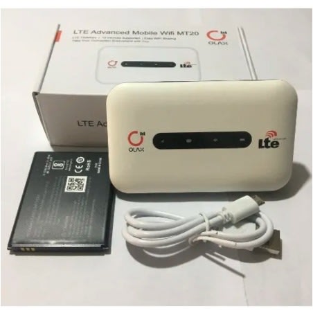 Olax 4g Lte Mobile Wifi Hotspot With0mbps Speed For All Networks