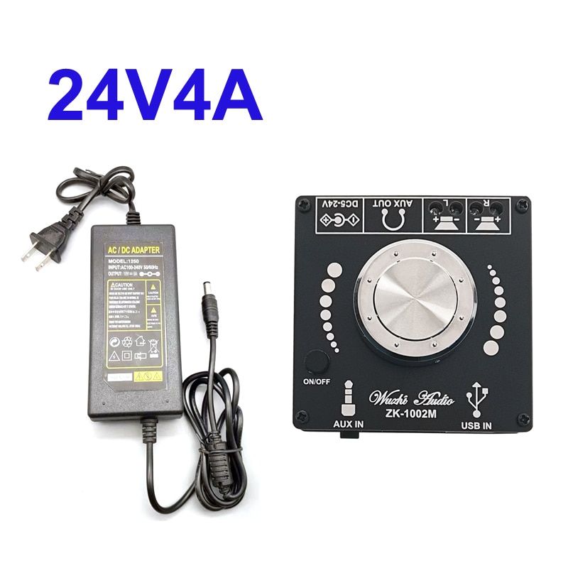 100W+100W Bluetooth 5.0 Amplifier Board Digital Audio Power ClD 20W~200W HiFi Stereo 2.0 Channel Music USB Sound Card AMP