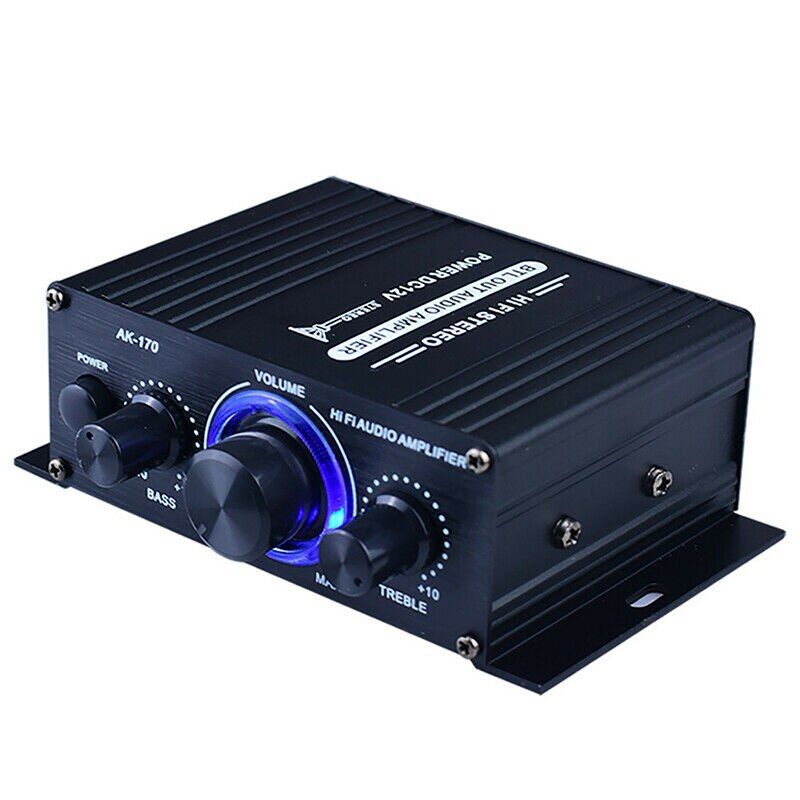 400W 20Hz-20KHz HIFI Digital Stereo Audio Amplifier Theater Karaoke FM Radio Mic Car Power Amplifiers
