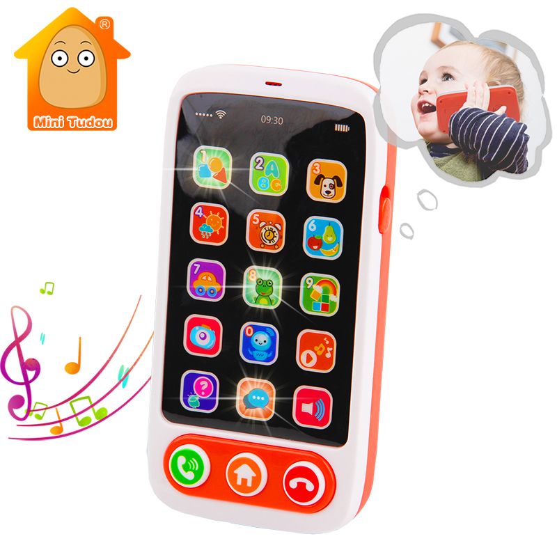 Kids Learning Toys Mobile Phone Toy English Machine Musica