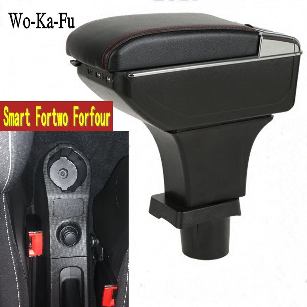 For Mercedes-Benz Smart Fortwo Forfour Armrest Box