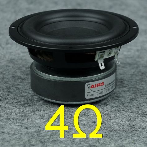 2PCS AIRS New 4inch Bass Woofer Speaker Driver Unit Large