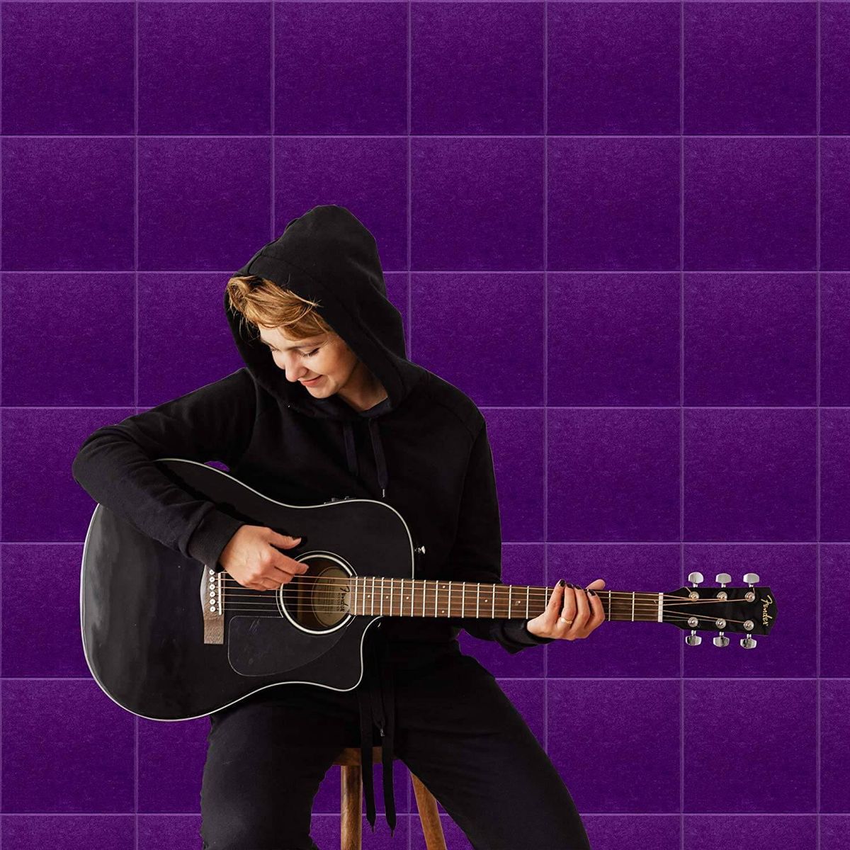 12Pack Acoustic Panels 12X12X0.4inch Noise & Offices