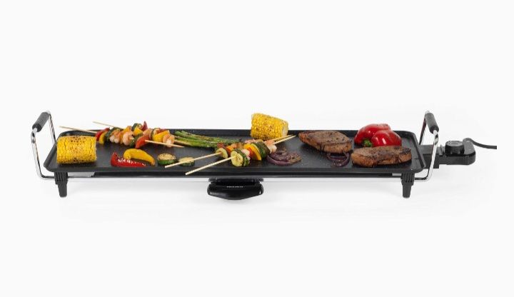 Teppanyaki Grill With Adjustable Temperature Controls, 2000W