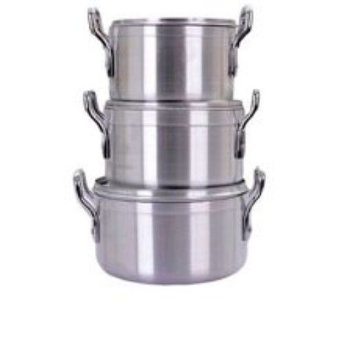 3pcs  Alluminium Pots