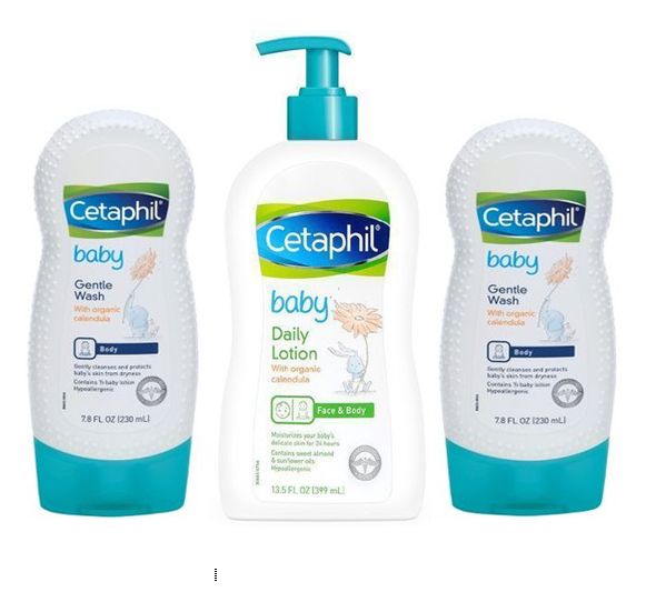 2-PacK Baby Gentle Wash And Baby Daily Lotion.