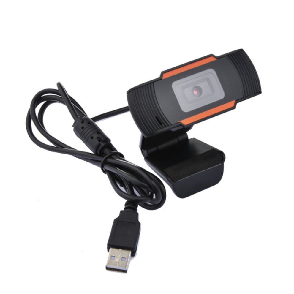 Hd 1080P Computer Camera Conference Video Webcast Camera Webcam Smart Usb Camera For Class Digital Camera Video Recording Black
