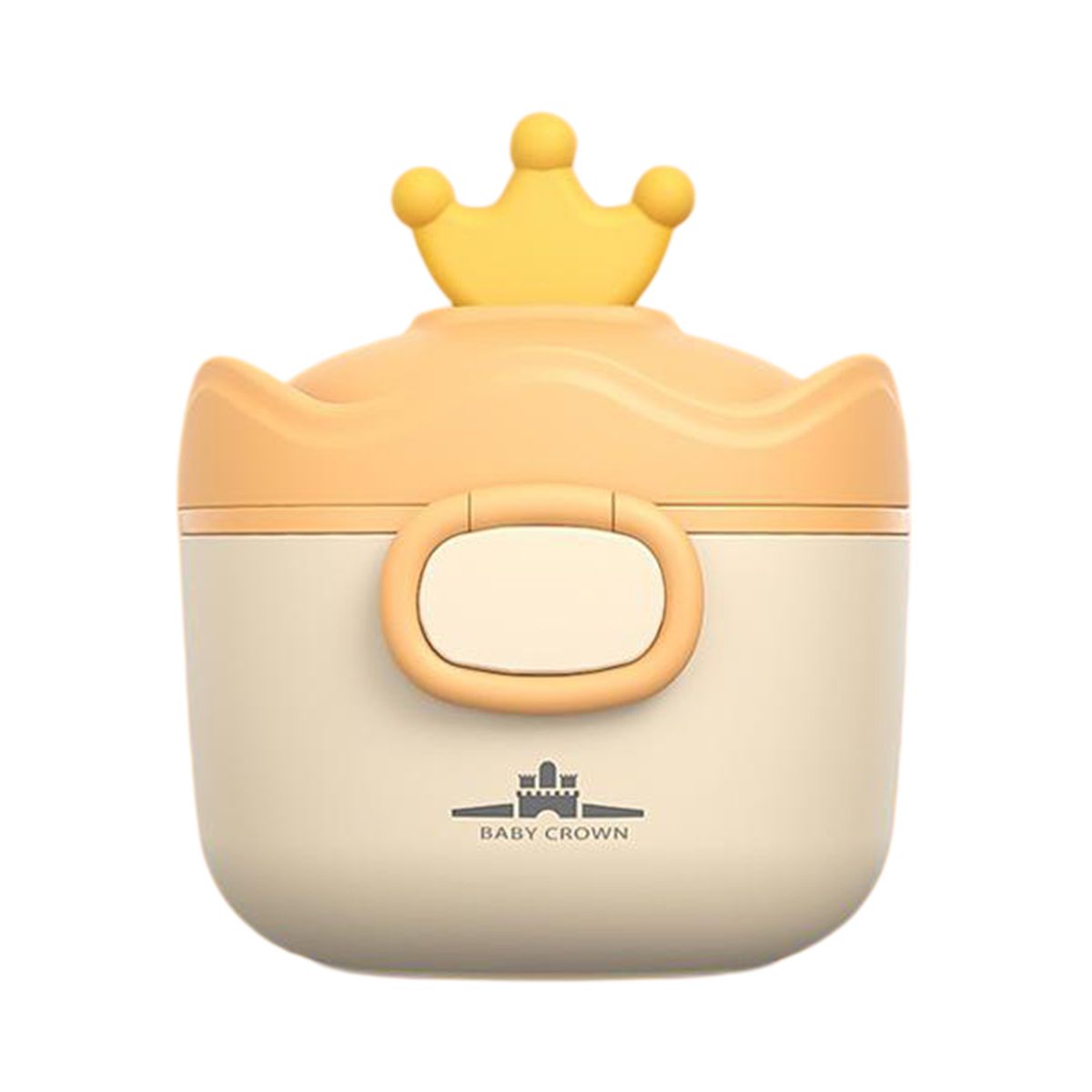 Baby Milk Powder Dispenser For Travel Yellow S
