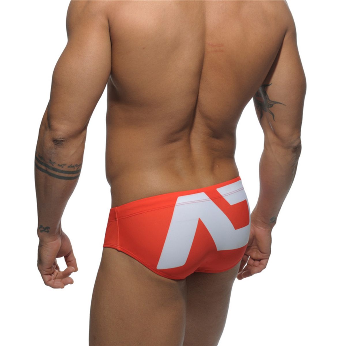 Beach Shorts Freedom Movement Swim Trucks Orange