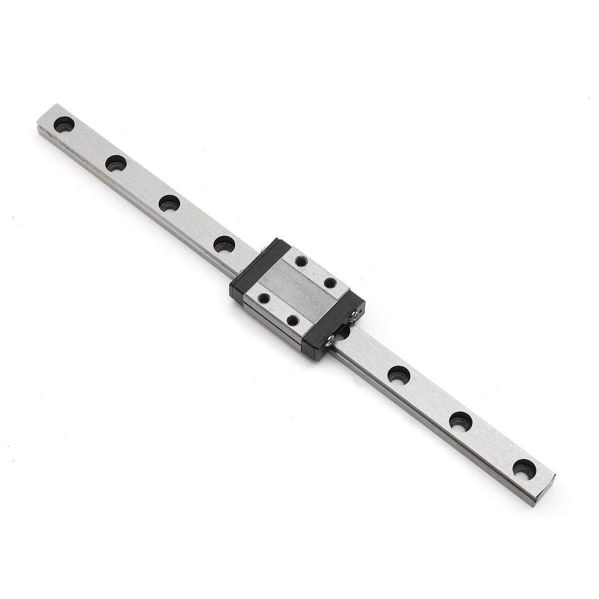 9MN Miniature Linear Guide Rail Slide 175mm Length W/ Bearing Block 175mm