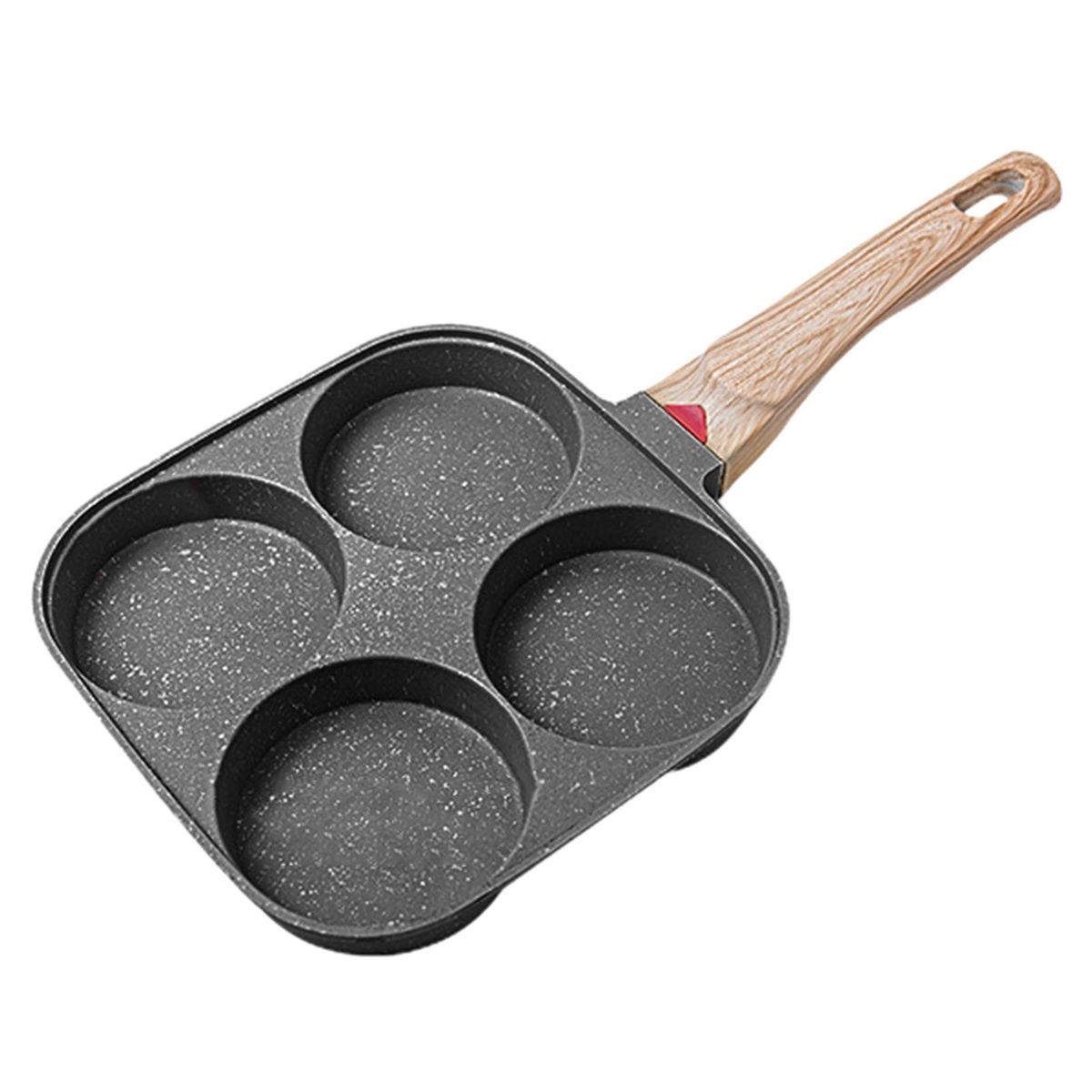 Frying Pan 4 Cup Anti-scalding Crepes Pan Black