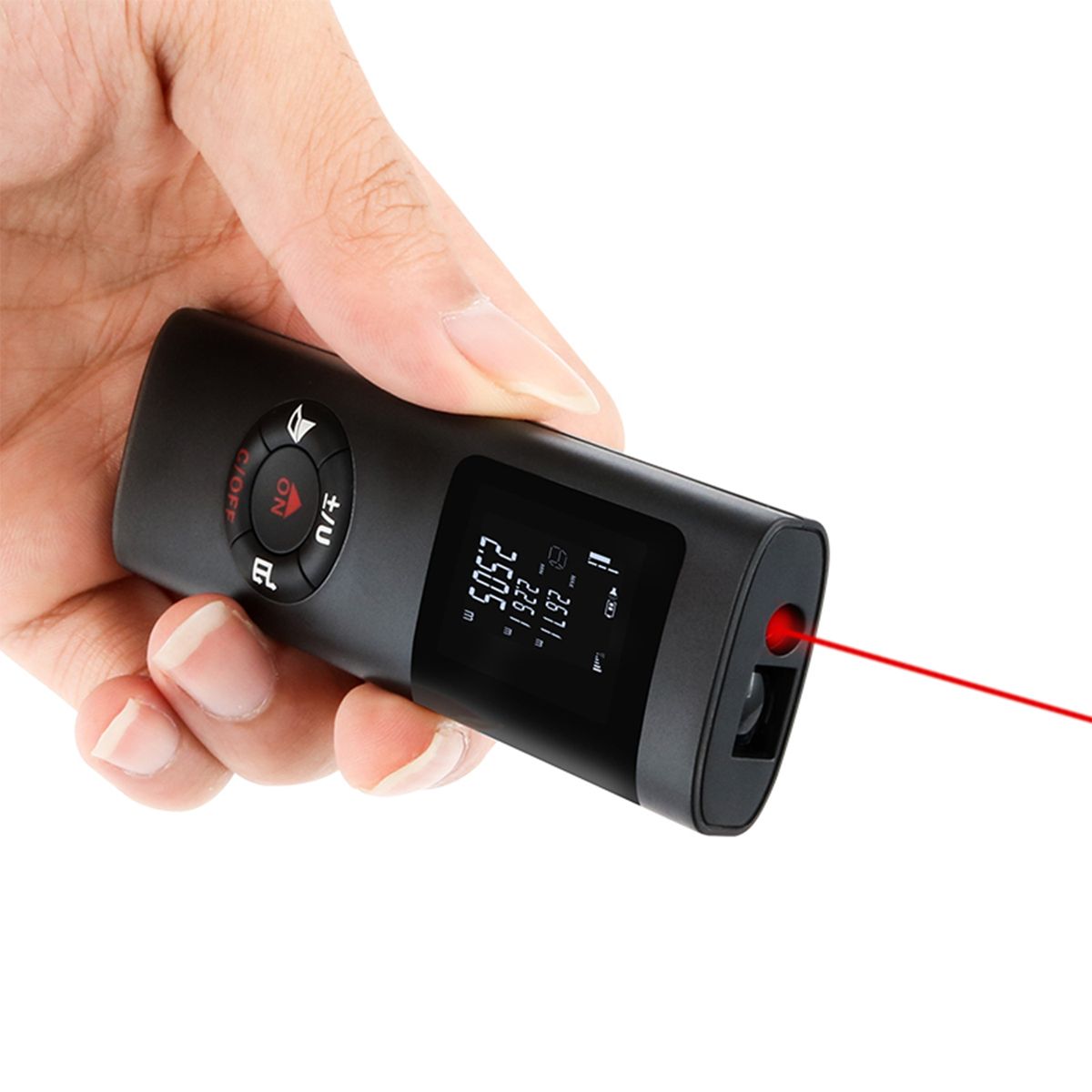 131Ft Mini Digital Laser Distance Measure LCD Backlight