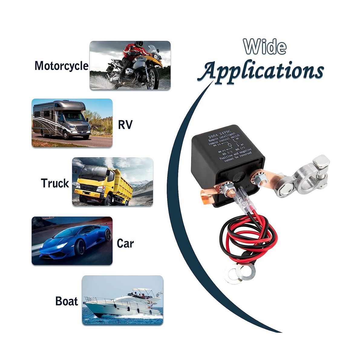 Remote Battery Disconnect Switch, Remote Switch for Truck