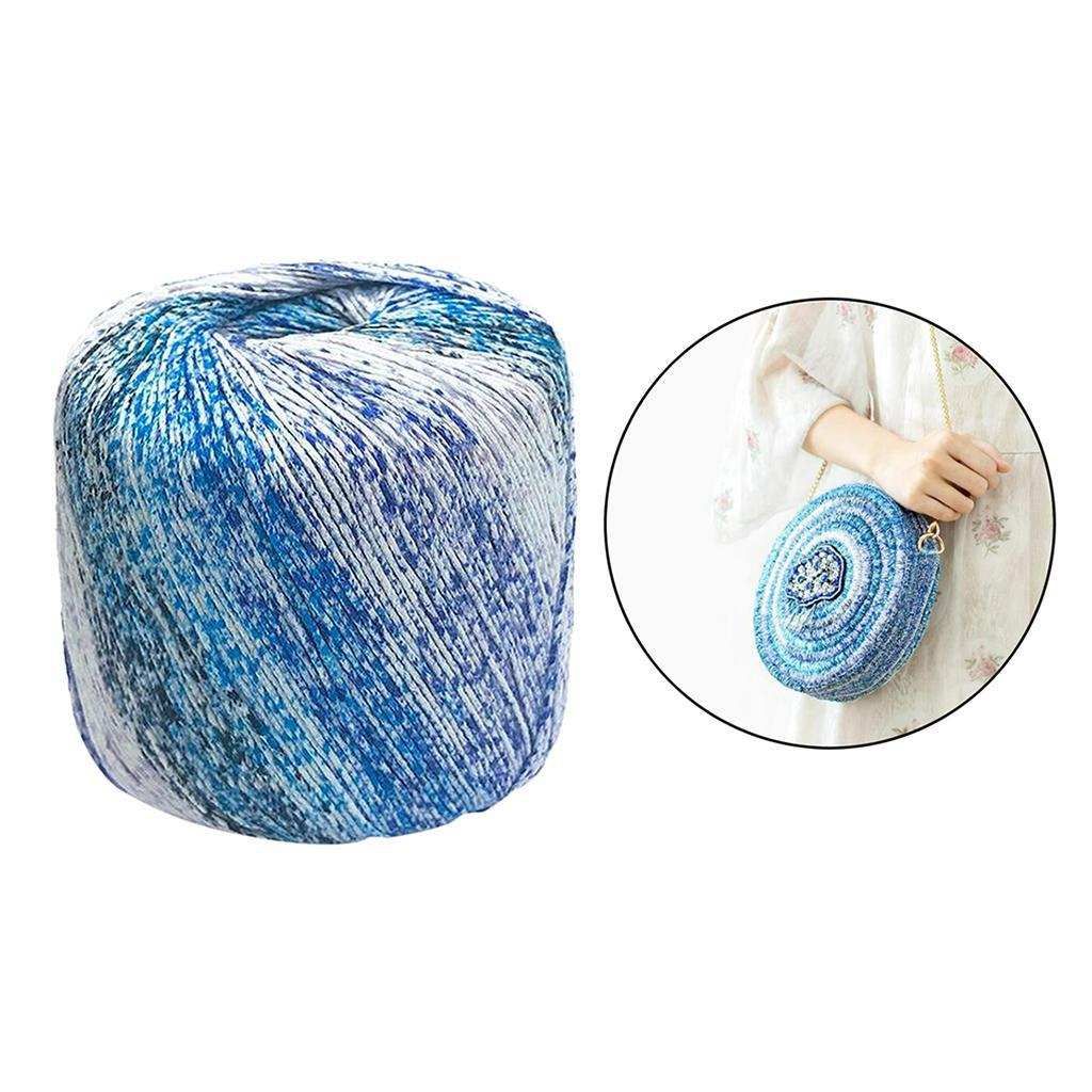 Cotton Yarn 100% Cotton High Quality Crochet And Lightweight Blue