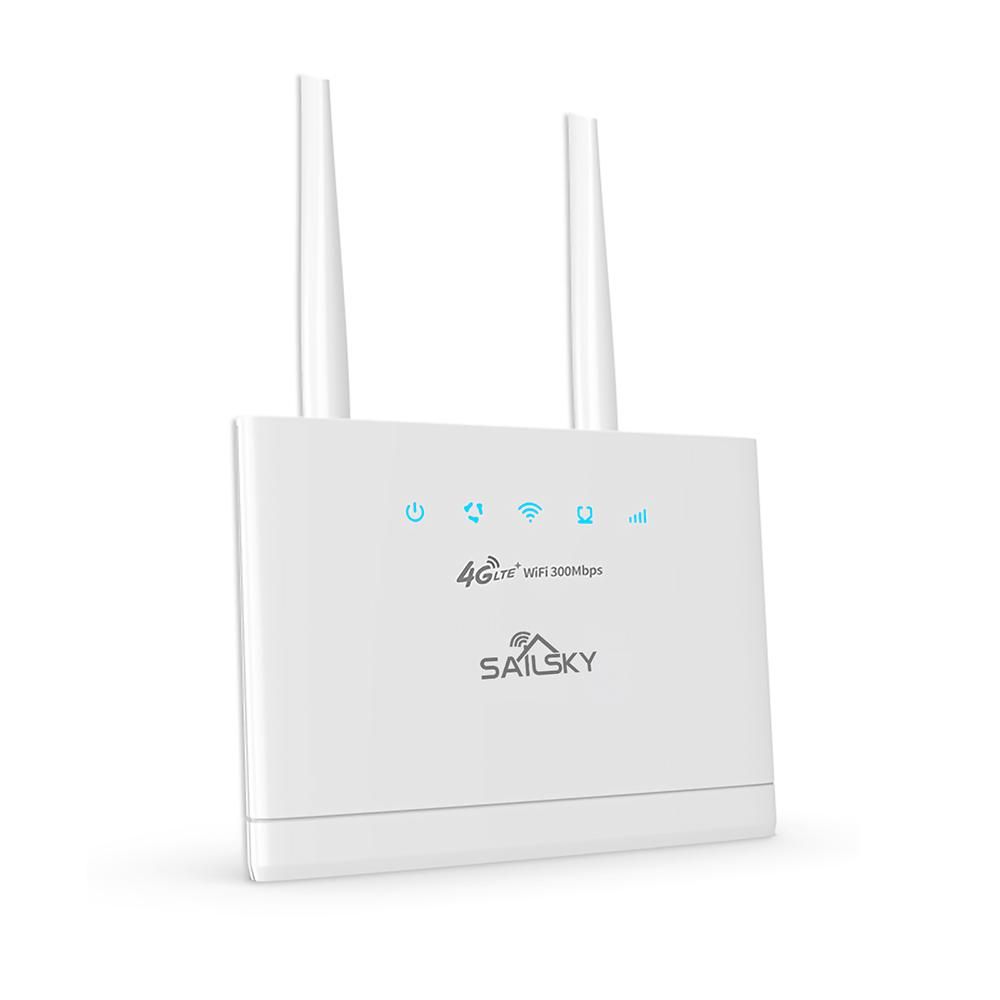Sailsky XM311 4G LTE WiFi Router 300Mbps High-speed Wireless Router with SIM Card Slot FOTA Remote Upgrade European Version