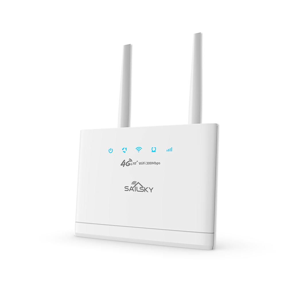 Sailsky XM311 4G LTE WiFi Router 300Mbps High-speed Wireless Router with SIM Card Slot FOTA Remote Upgrade European Version