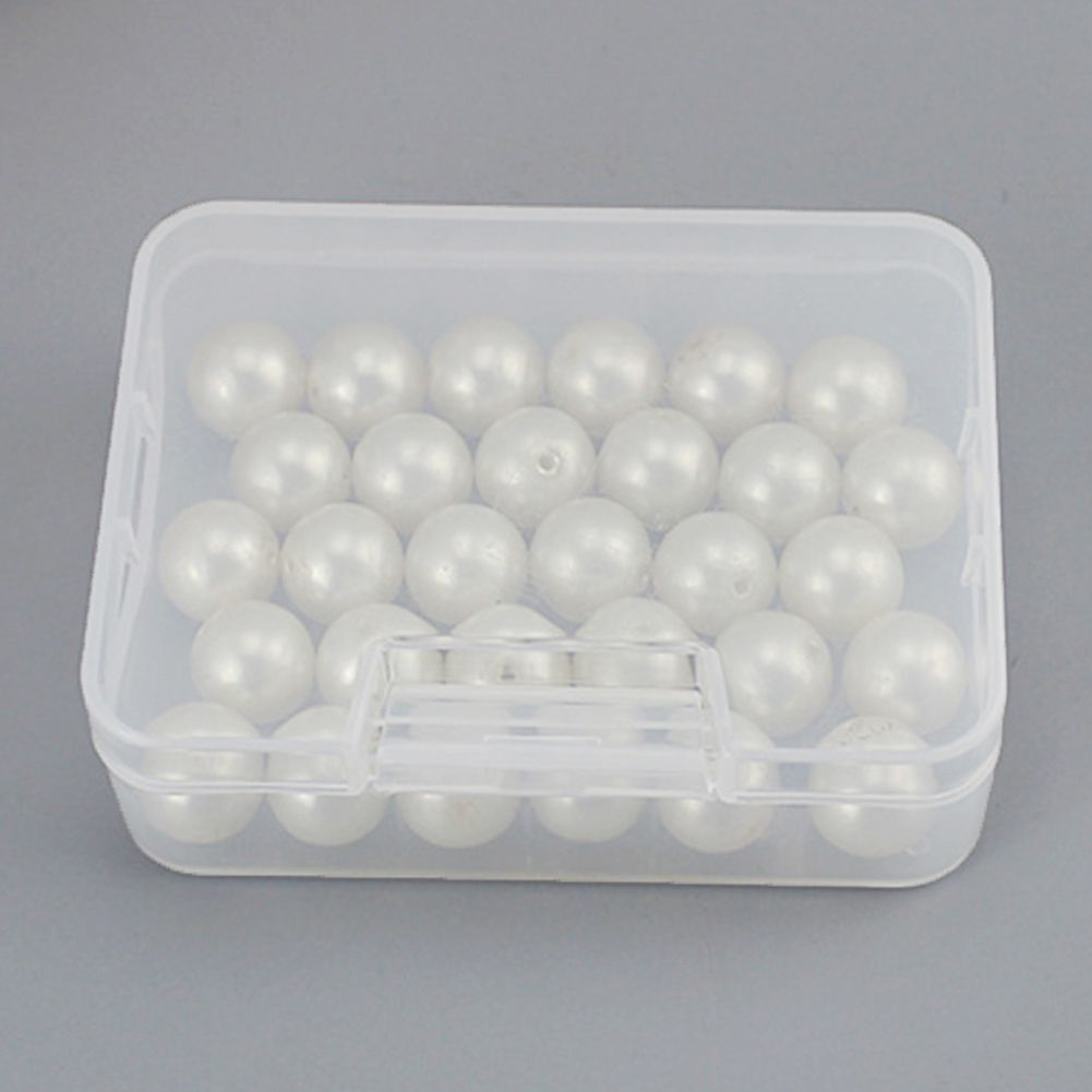 Transparent Parts Box Battery Screw Jewelry Tool Empty Case-