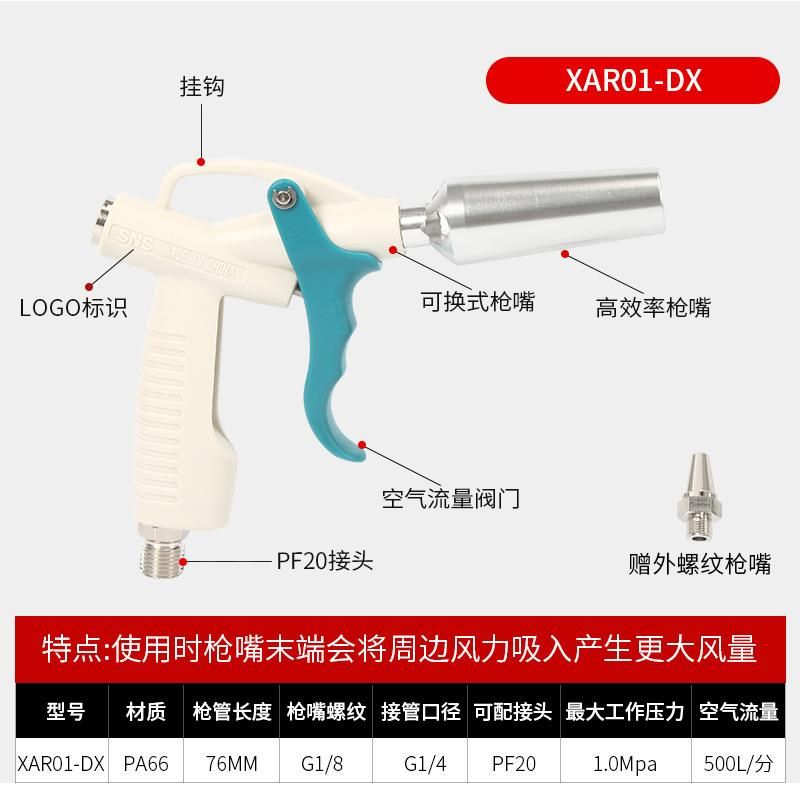Dust Blowing Gun Air Compressor Blowing Gun Wind Gun Blow Gun High Pressure Air Pressure Grab Dust Blow Grab Air Jet Blow Ash Grab Blow ......