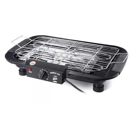 Electric BBQ Chicken Corn Suya Fish Roaster Grill + FREE Picker + Kebab Sticks + Sanitizer