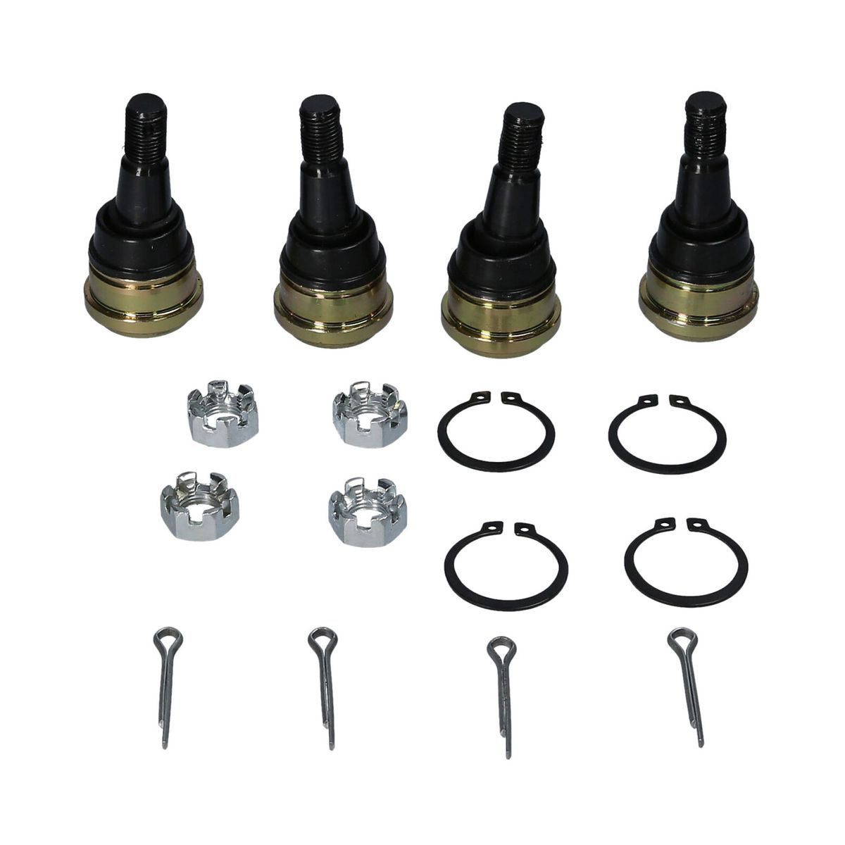 4PCS Upper   Lower Ball Joints Set Replacement For Polaris