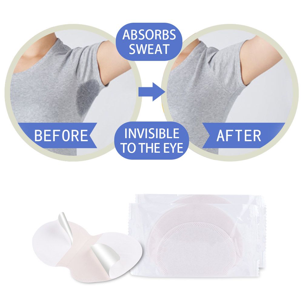30pcs Summer Sweat Pad Sweat Pad Disposable