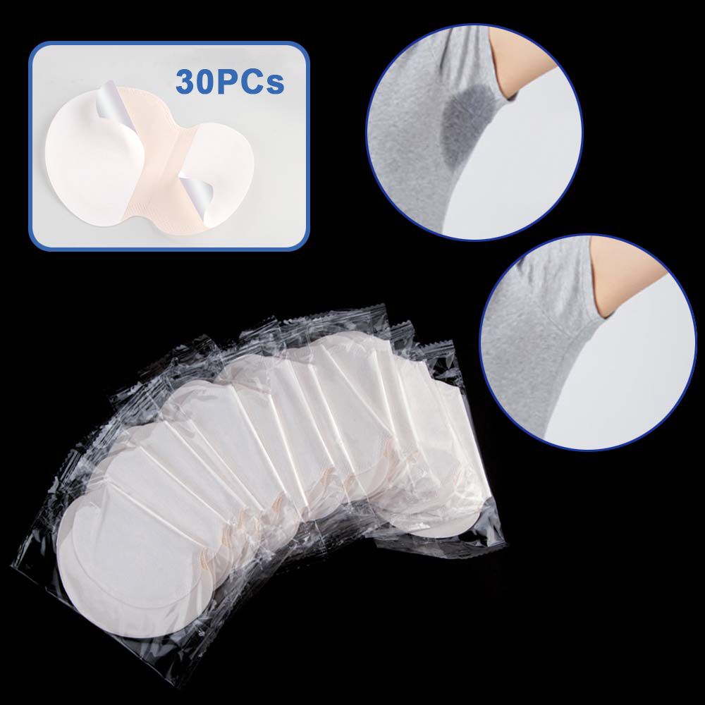 30pcs Summer Sweat Pad Sweat Pad Disposable