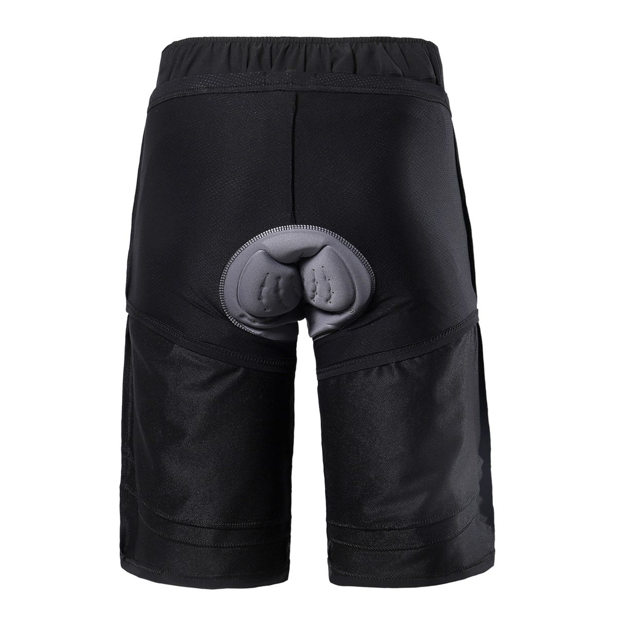 Men's Detachable Padded Bike Shorts With Pockets Breathable