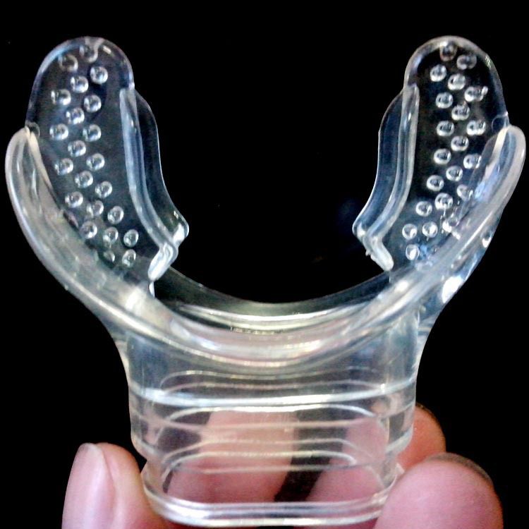 Transparent Silicone Scuba Diving Mouthpiece Regulator Dive