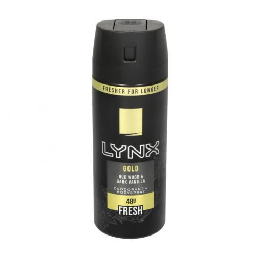 Gold Body Spray Deodorant 150ml X 2 Pieces