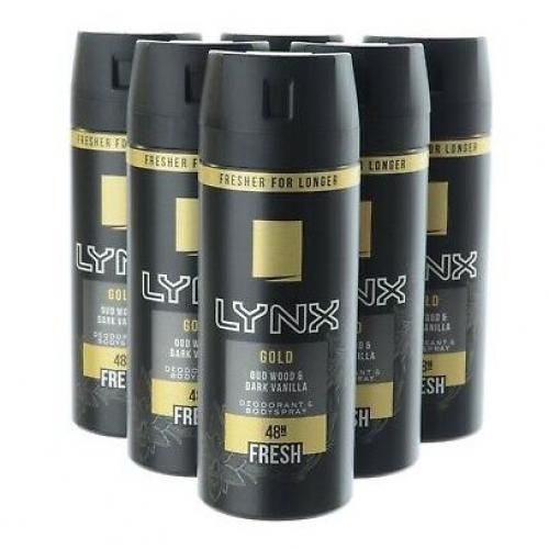 Gold Body Spray Deodorant 150ml X 2 Pieces