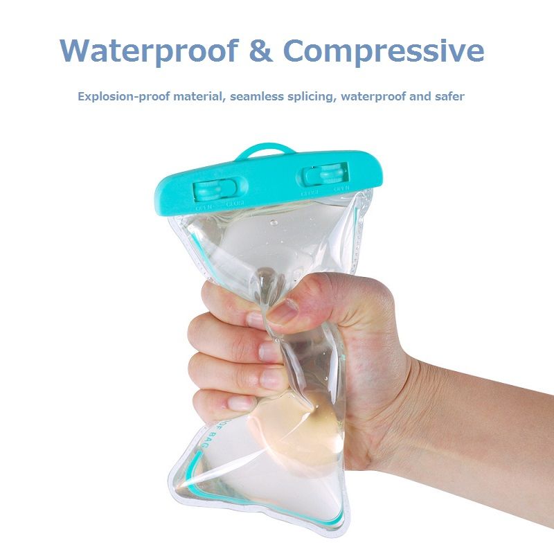7 Inch Big Screen Phone Waterproof Bag Pvc Clear Phone Case