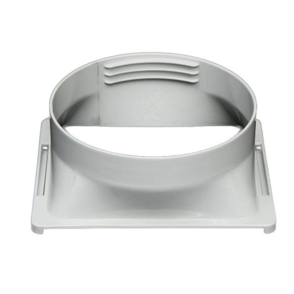 Square Exhaust Hose Interface For 5.91in Diameter Duct