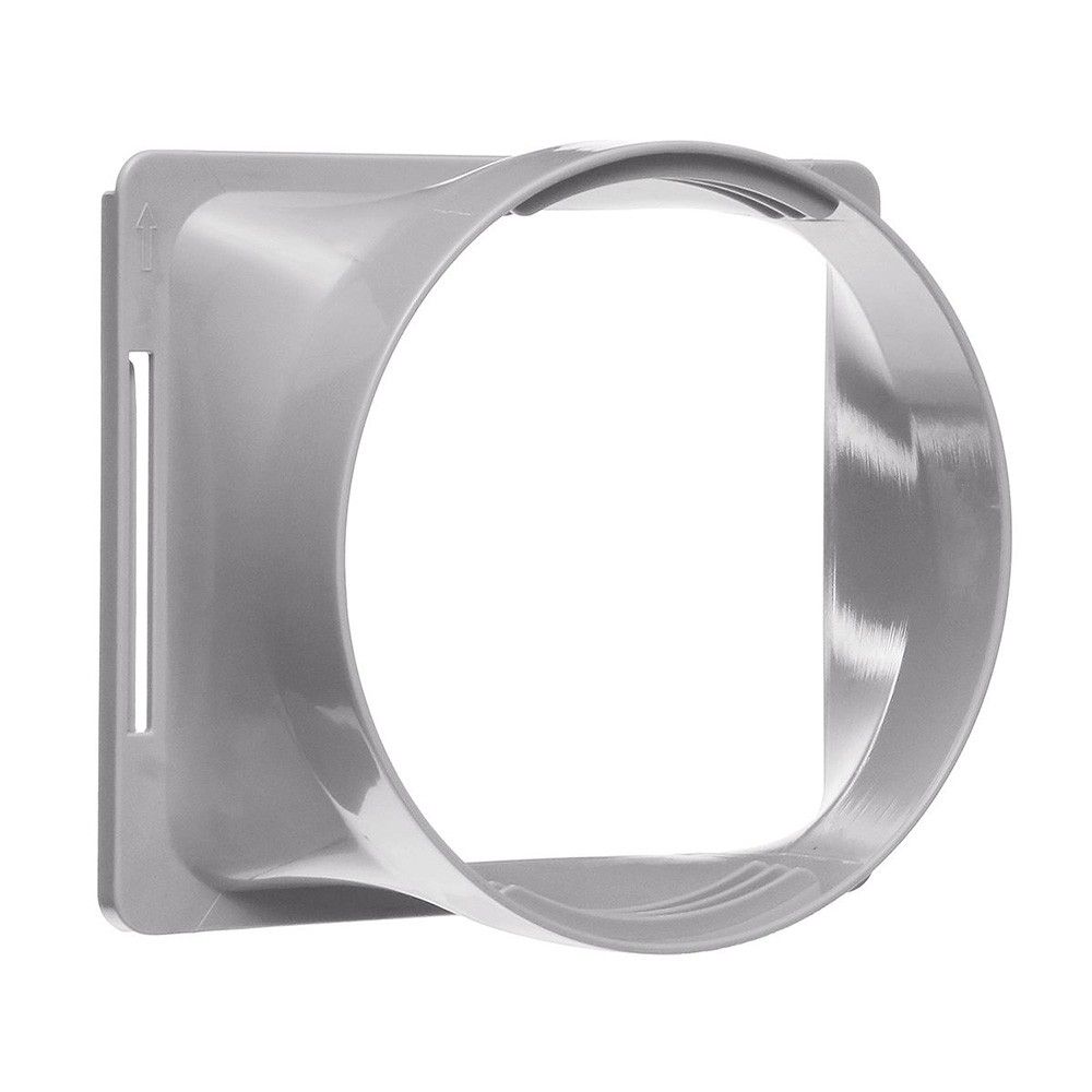 Square Exhaust Hose Interface For 5.91in Diameter Duct